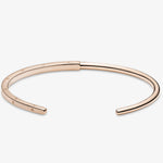 Pulsera esclava rose con logo