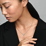 Collar doble corazón