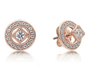 Aros círculo rose