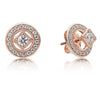 Aros círculo rose
