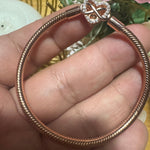 Pulsera corazón infinito logo rose
