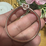 Pulsera corazón infinito logo rose