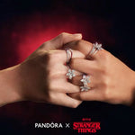 Anillos Flor Stranger Things
