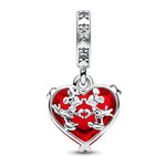 Corazón rojo Mickey/Minnie