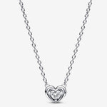 Collar doble corazón