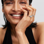 Anillo corazón liso