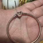 Pulsera corazón infinito logo rose