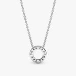 Collar pave círculo