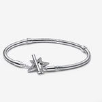 Pulsera estrella cierre palito