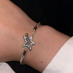 Pulsera estrella cierre palito