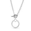 Collar círculo para Charm con cierre en T