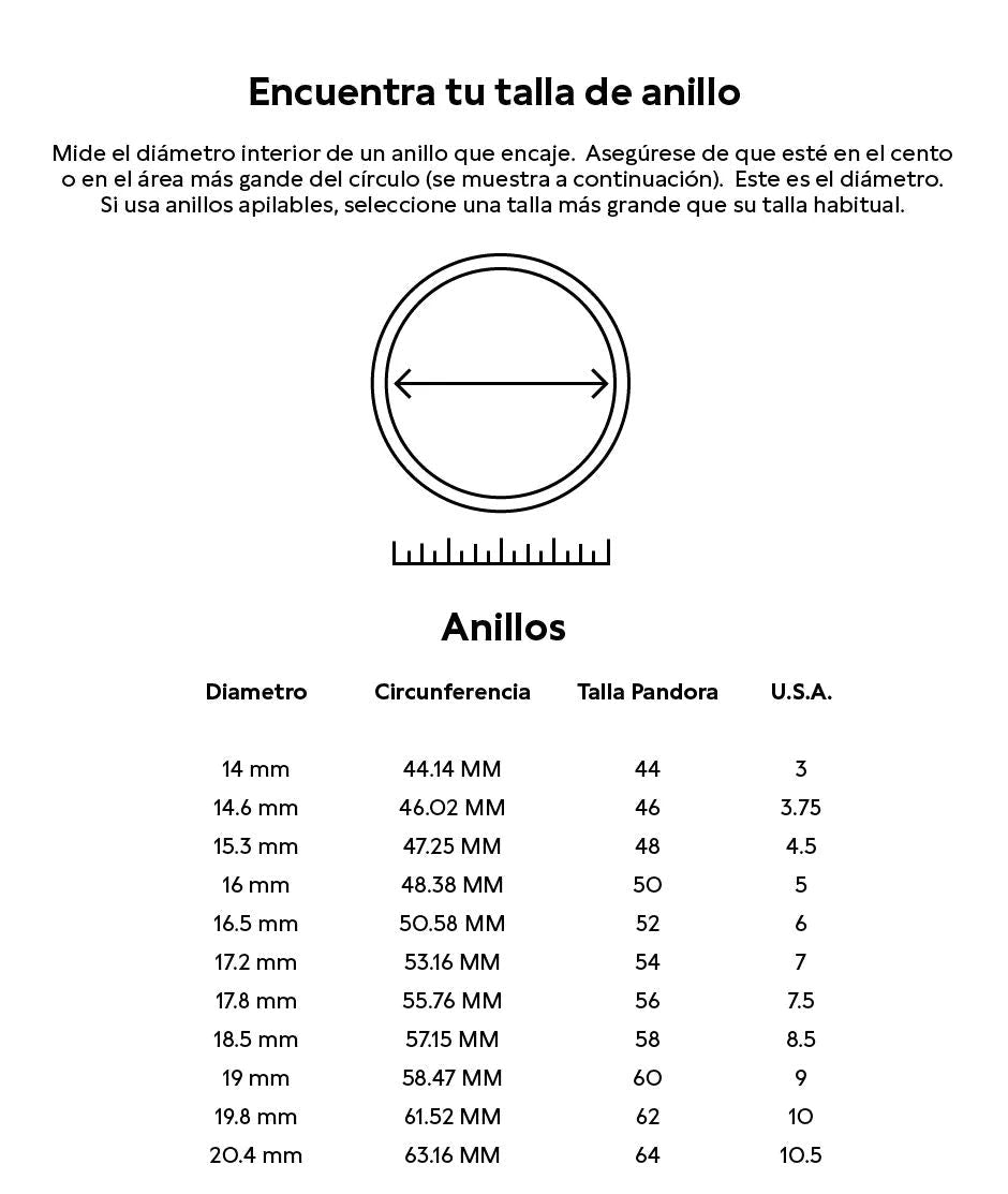 Anillo Corona solitario azul