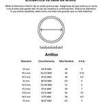 Anillo perla abierta