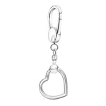 Llavero corazón para charms